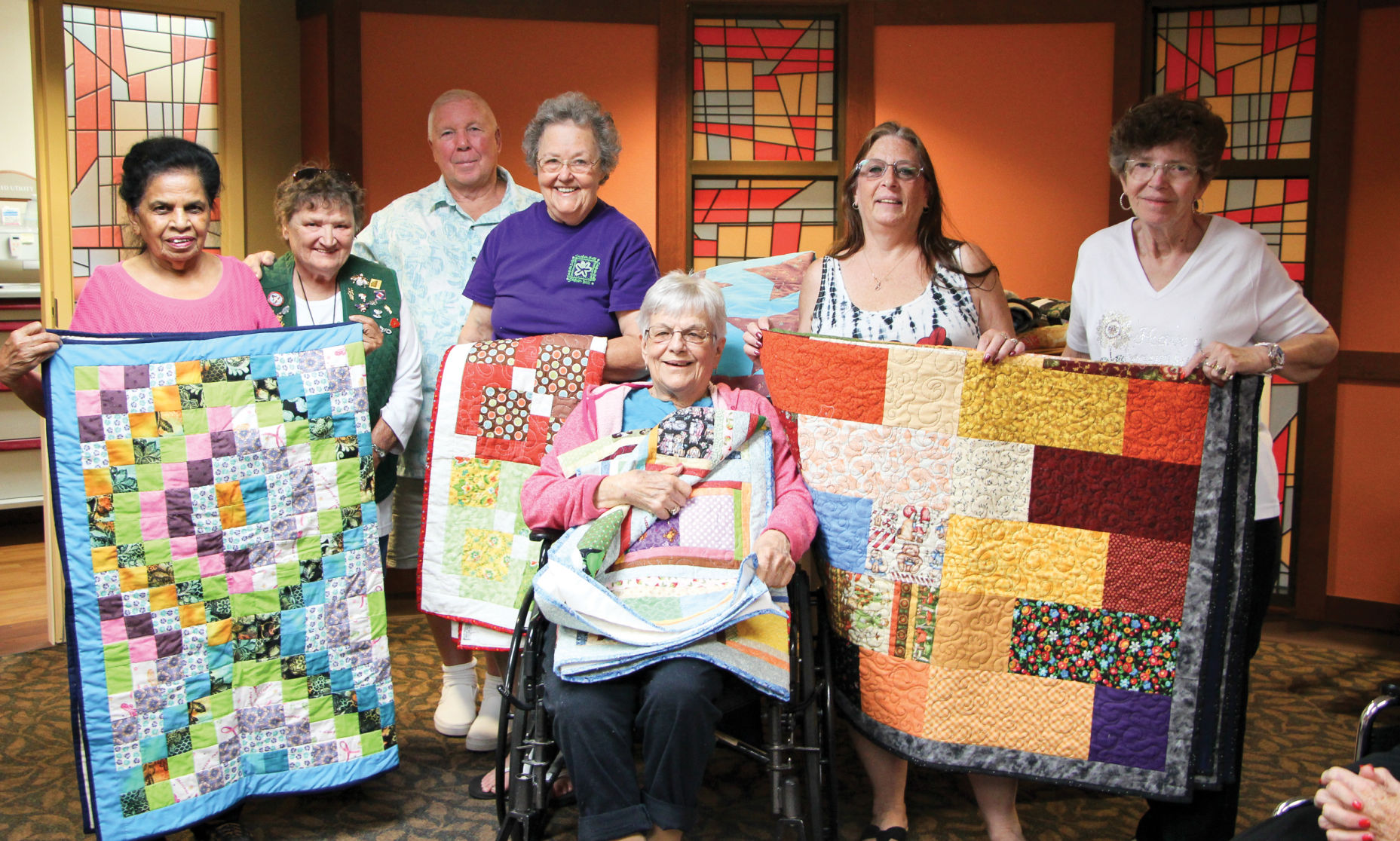 Quilting for others